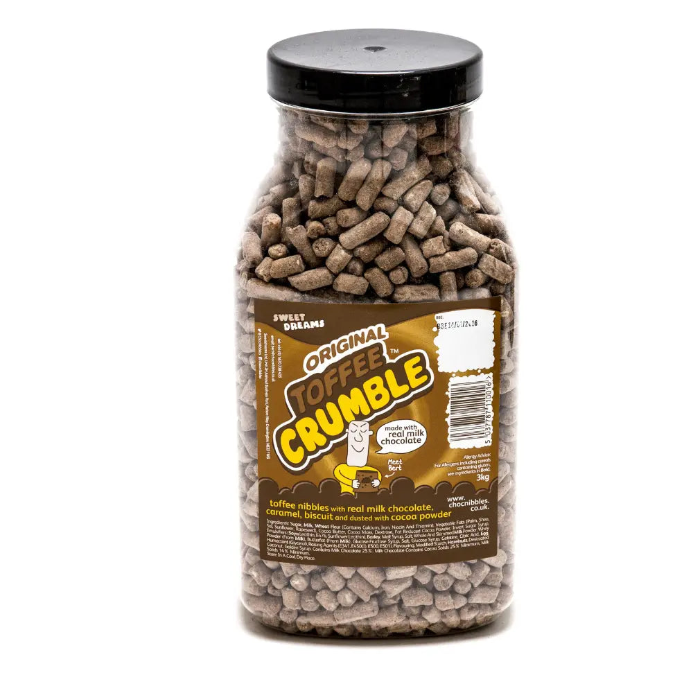 Sweet Dreams Original Toffee Crumble | Milk Chocolate Coated Toffee Nibbles