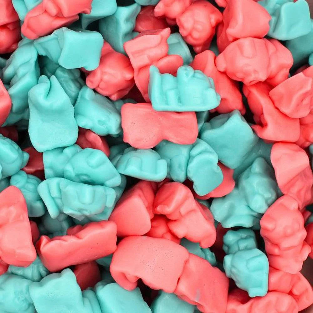 Kingsway Bubble-gum Pigs | Pink Pig Shaped Bubble-gum Sweets