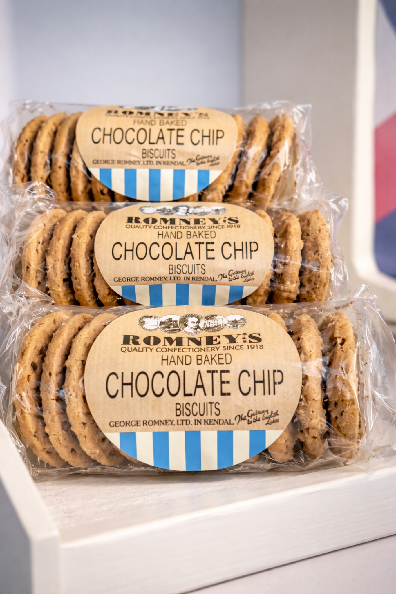 Romney's Hand Baked Chocolate Chip Biscuits