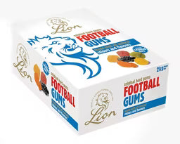 Lion Football Gums | Chewy Fruit Flavour Gums
