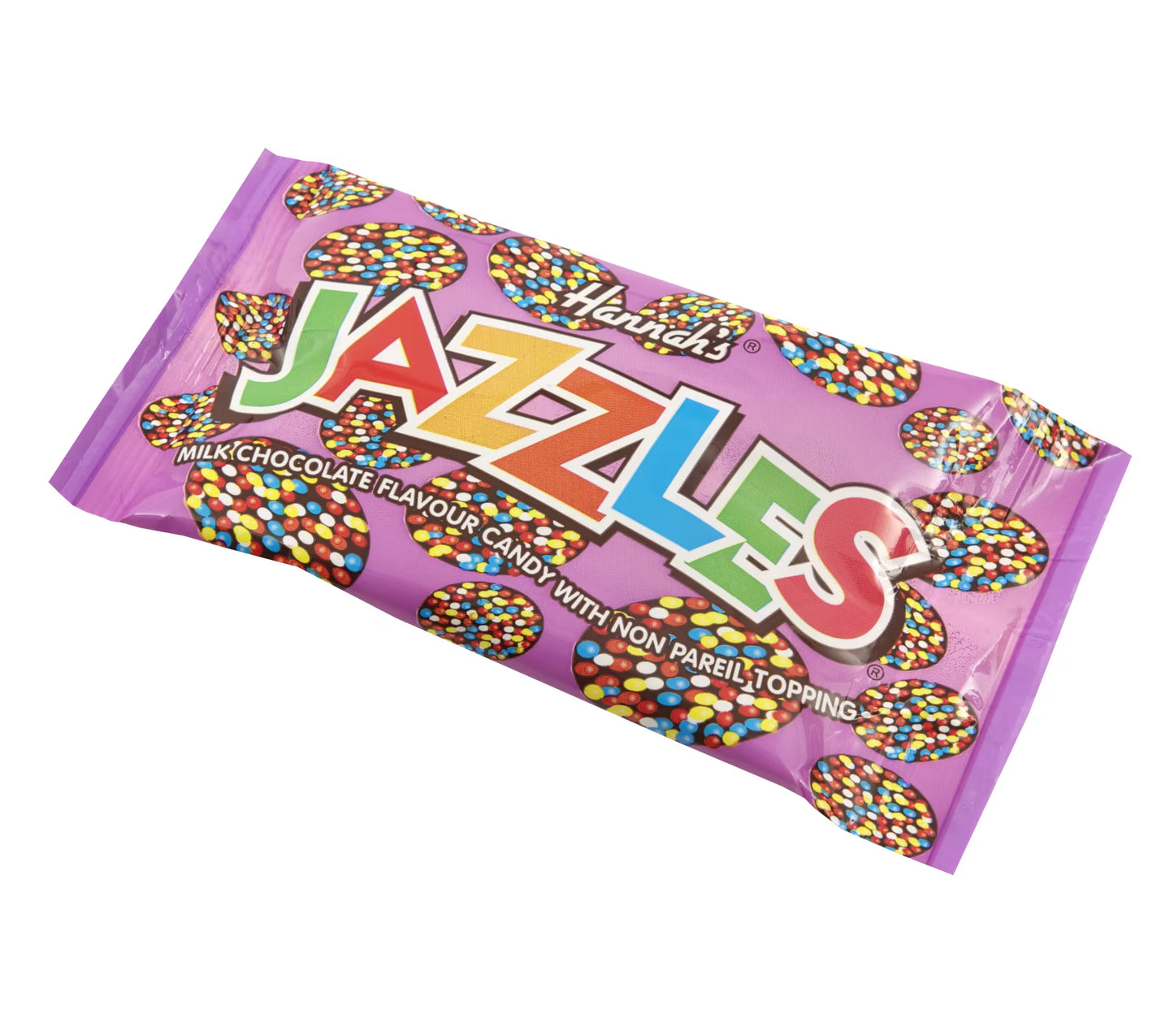 Hannah’s Chocolate Jazzles 40g | Milk Chocolate with Sprinkles