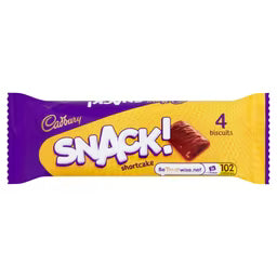Cadbury Snack Shortcake Chocolate Biscuit