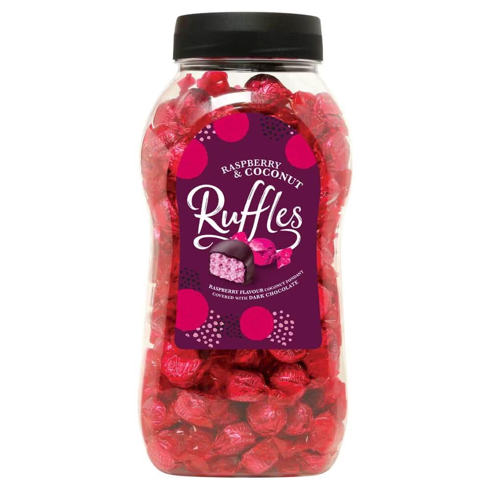 Jameson’s Ruffles Raspberry & Coconut | Raspberry & Coconut Chewy Sweets