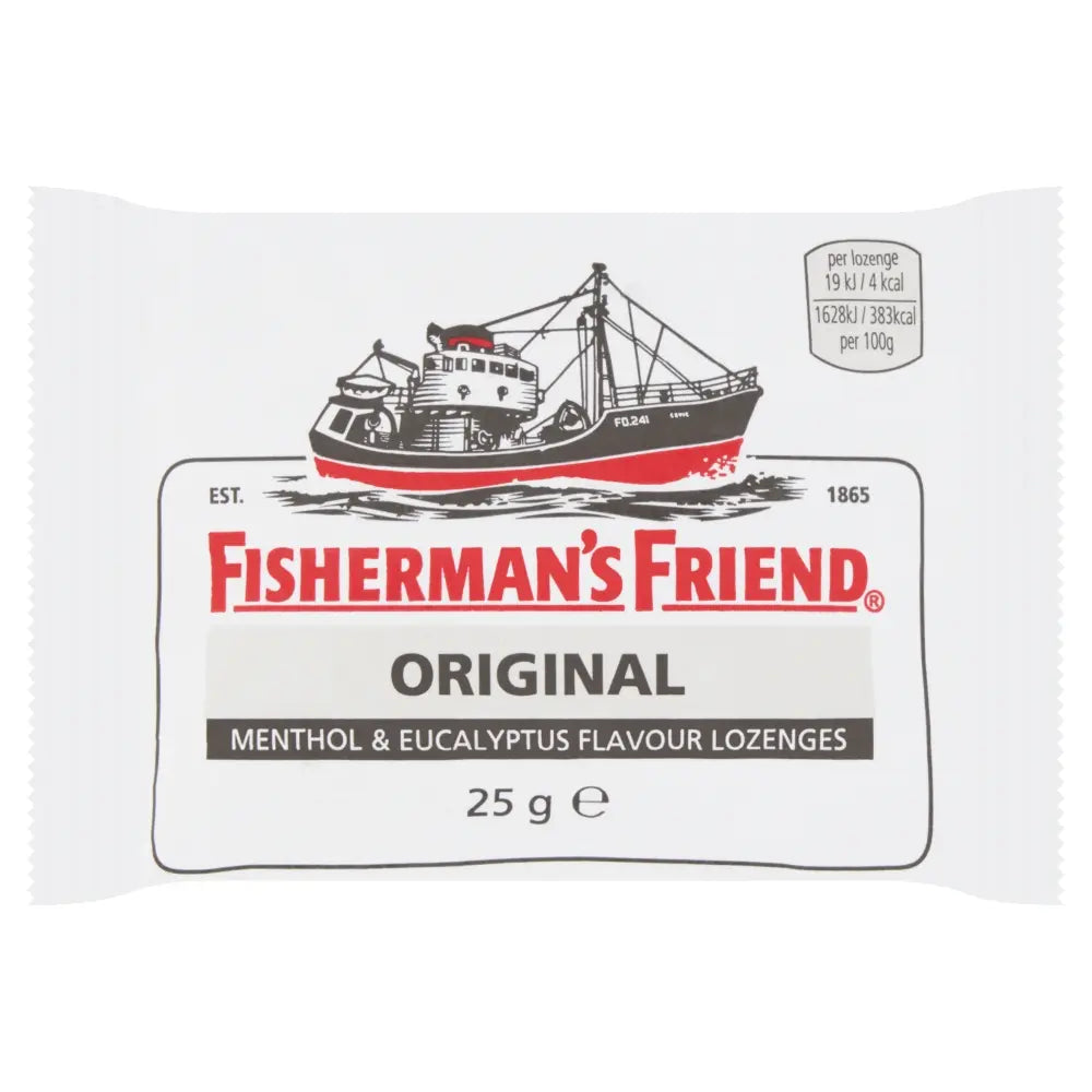 Fisherman’s Friend Original 25g | Menthol & Eucalyptus Lozenges