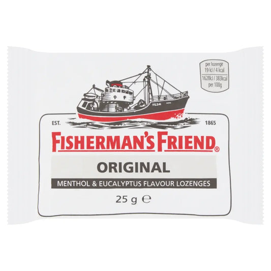 Fisherman’s Friend Original 25g | Menthol & Eucalyptus Lozenges