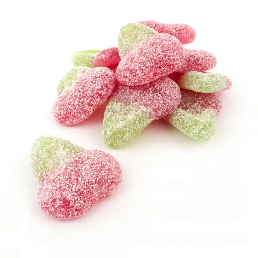 Kingsway Vegan Fizzy Twin Cherries | Sour Cherry Jelly Sweets