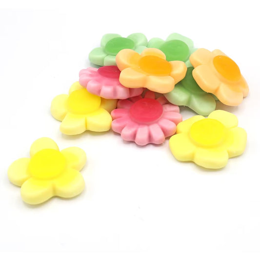 Kingsway Happy Flowers Candy | Colourful Gummy Flower Sweets