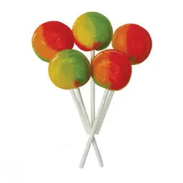 Dobsons Wrapped Tropical Fruit Mega Lollies | Giant Tropical Flavour Lollipops