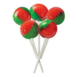 Dobsons Wrapped Watermelon Mega Lollies | Giant Watermelon Flavour Lollipops