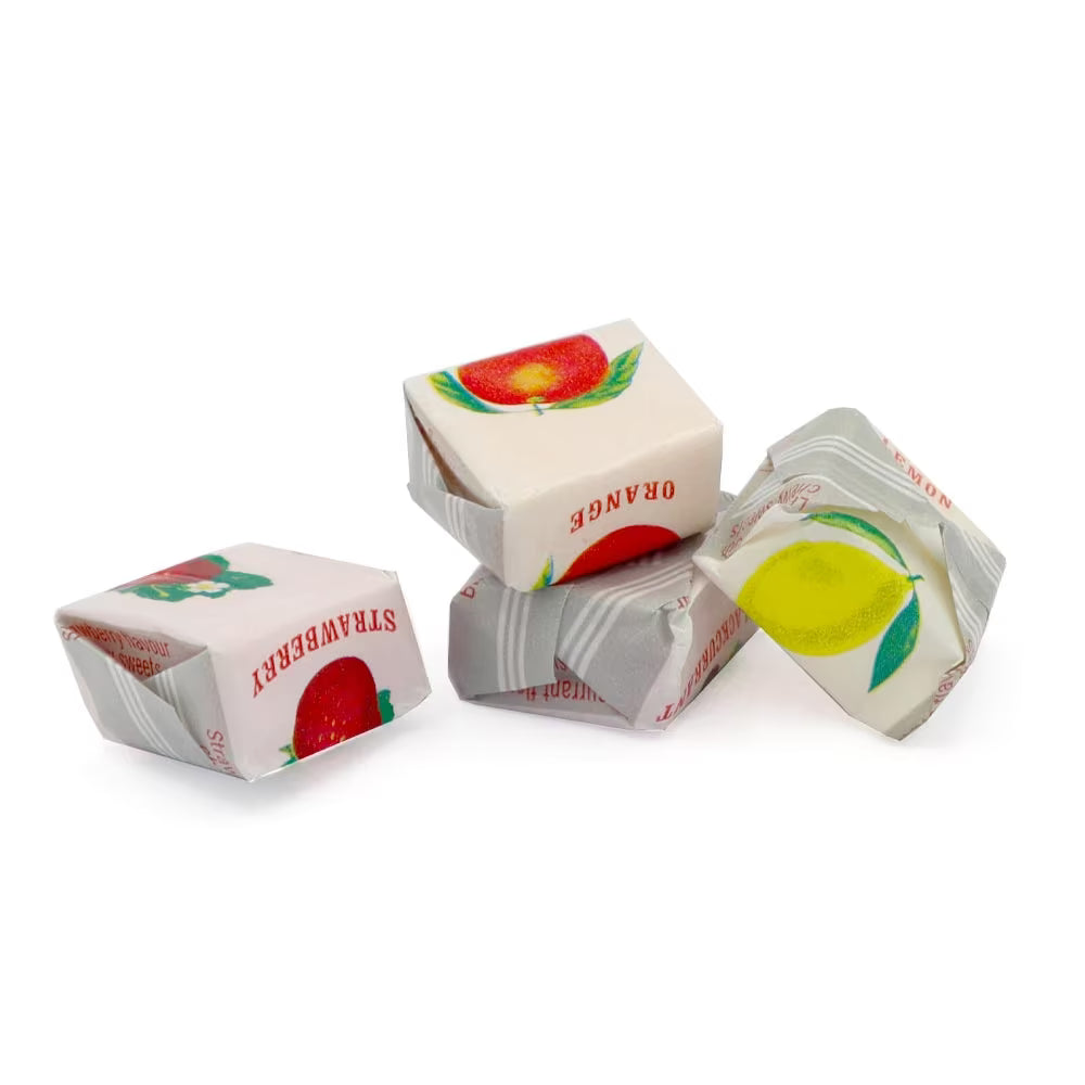 Kingsway Fruit Flavour Caramels | Assorted Fruity Chewy Sweets