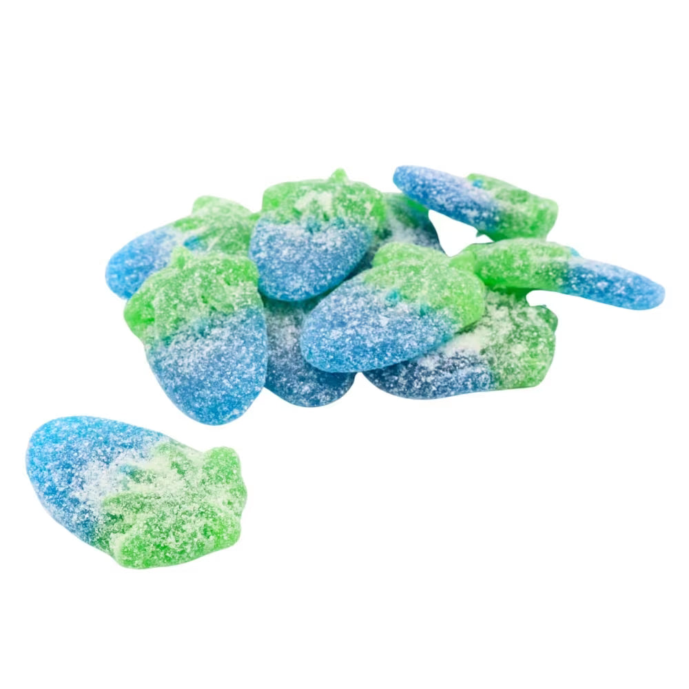 Kingsway Fizzy Blue Raspberries | Sour Blue Raspberry Sweets