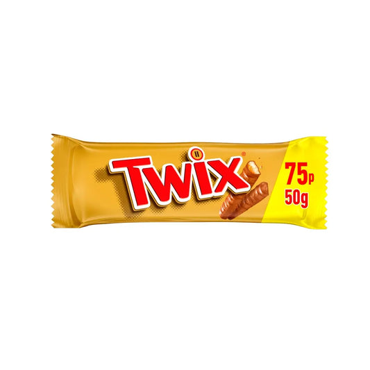 Twix Caramel & Milk Chocolate Fingers Biscuit Bar