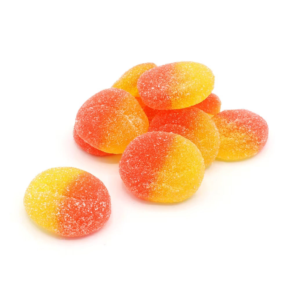 Kingsway Peaches | Sugared Peach Jelly Sweets