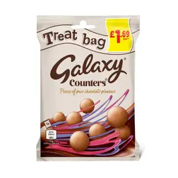 Galaxy Counters Milk Chocolate Buttons Treat Bag