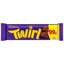 Cadbury Twirl Milk Chocolate Bar