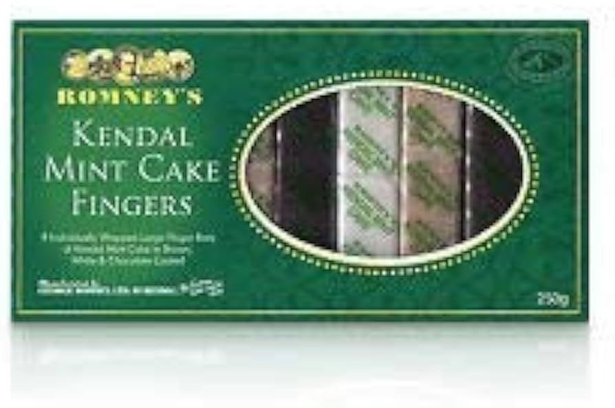 Romney’s Kendal Mint Cake Fingers 250g | Assorted Mint Cake Bars