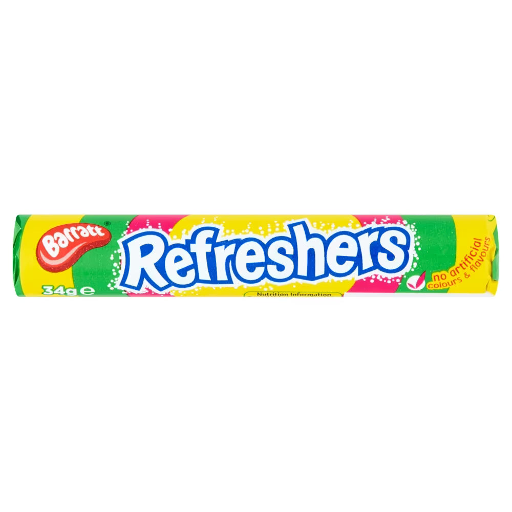 Barratt Refreshers Rolls | Fizzy Fruity Sweets