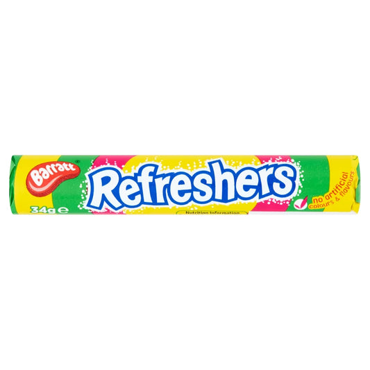 Barratt Refreshers Rolls | Fizzy Fruity Sweets