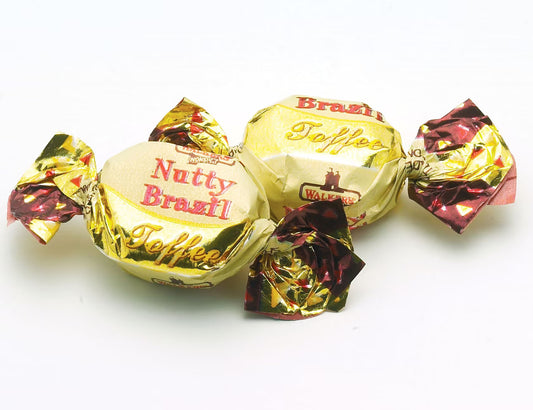 Walker’s Nonsuch Nutty Brazil Toffees | Traditional Nut Toffees