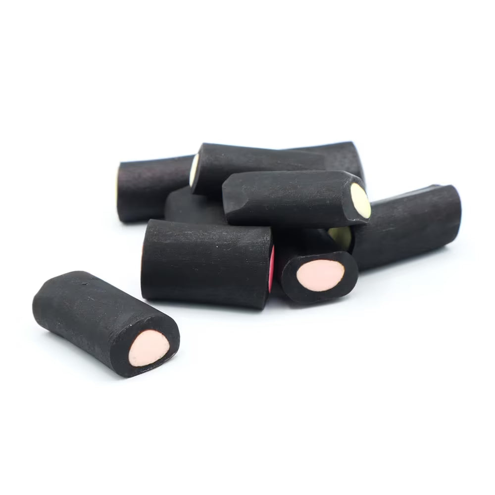 Kingsway Liquorice Cream Rock | Classic Liquorice & Fondant Sweets