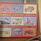 Puzzle Lotto Things That Go Game | Vintage Transport Puzzle Set