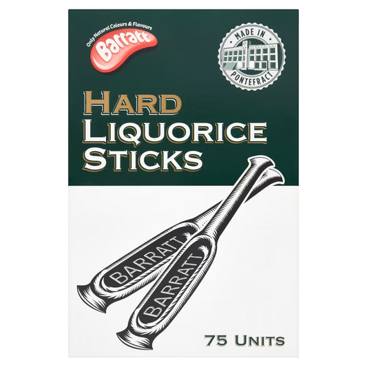 Barratt Hard Liquorice Sticks | Traditional Liquorice Sweets