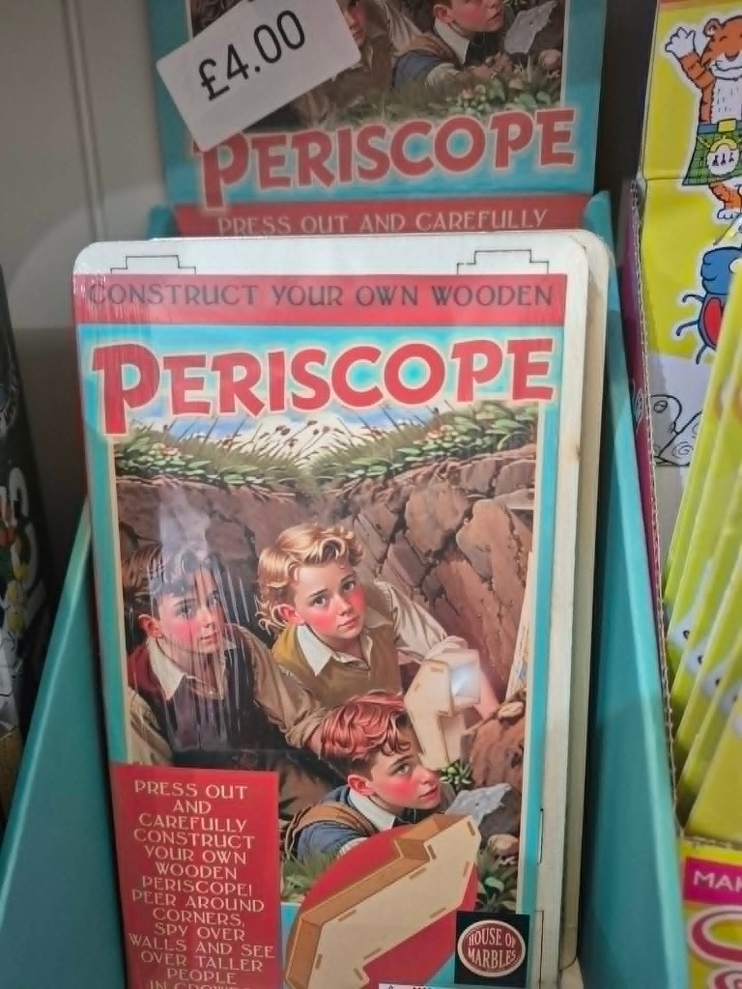 Wooden Periscope Construction Kit | Build Your Own Periscope Toy
