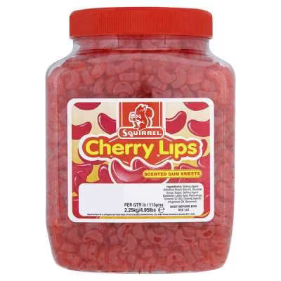 Squirrel Cherry Lips – Cherry Flavour Jelly Sweets