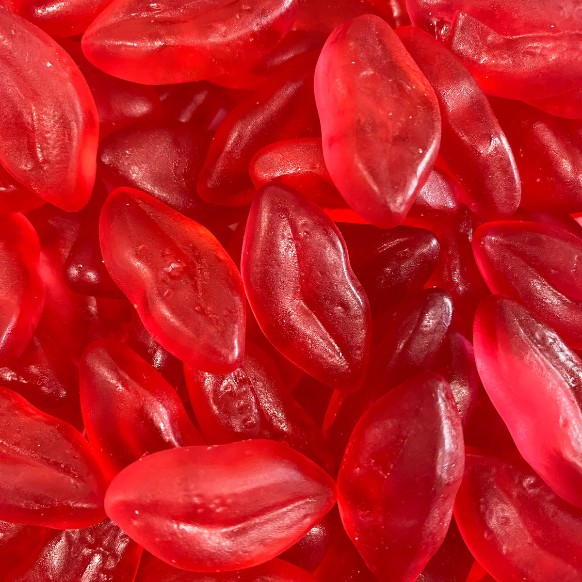 Kingsway Juicy Red Lips | Chewy Strawberry Flavoured Jelly Sweets