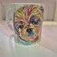 Colourful Shih tzu Dog Ceramic Mug – Watercolor Dog Coffee Cup