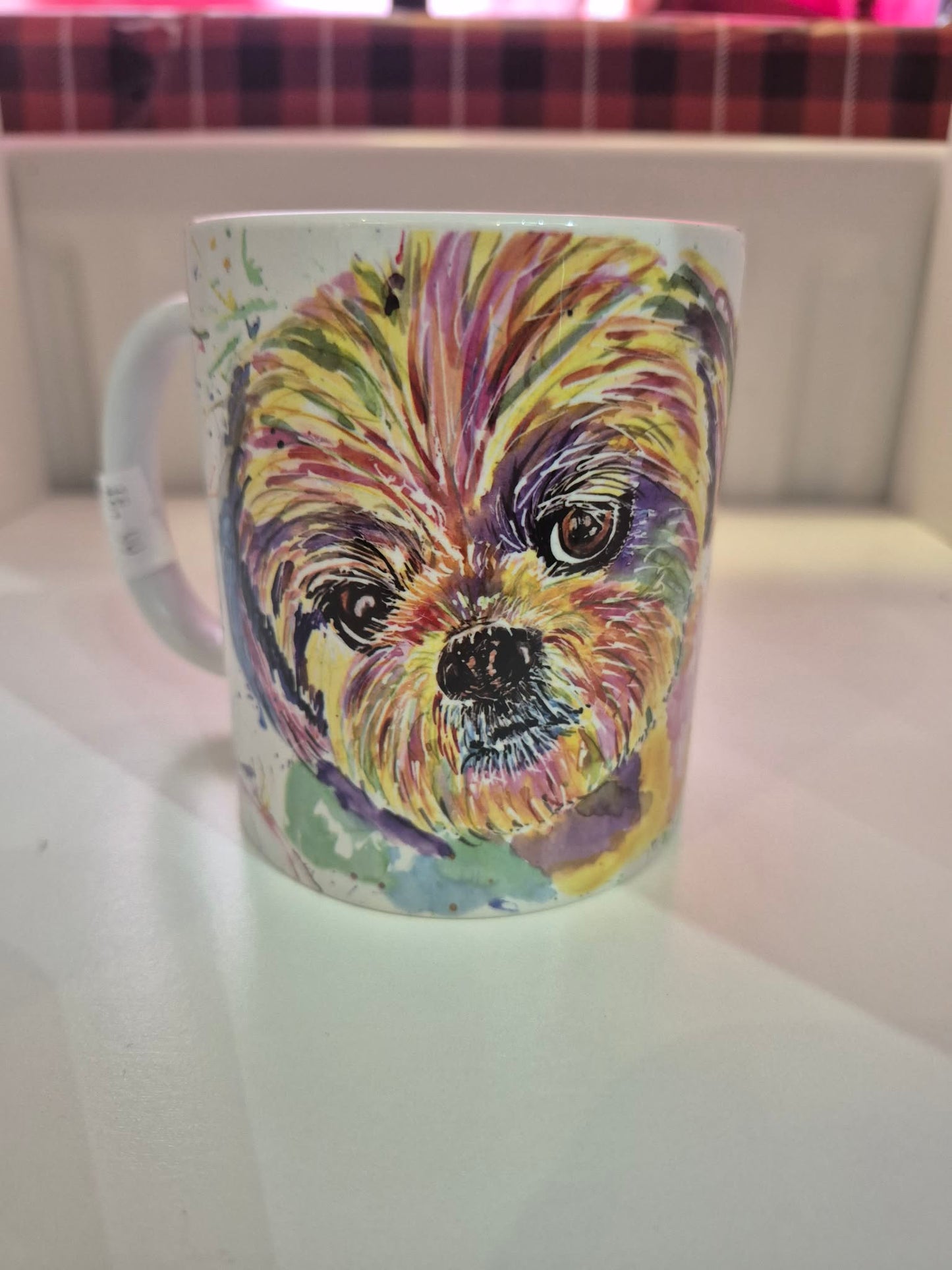 Colourful Shih tzu Dog Ceramic Mug – Watercolor Dog Coffee Cup