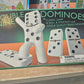 Double Nine Dominoes Set | Classic Strategy Game with Brass Spinners