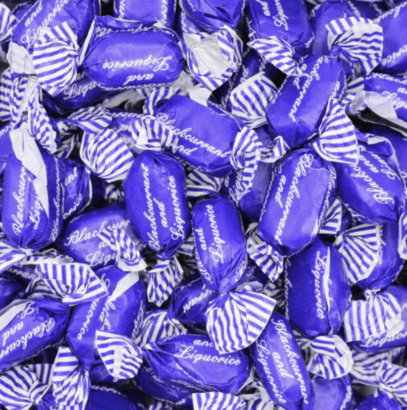 Stockley’s Blackcurrant & Liquorice | Traditional Boiled Sweets