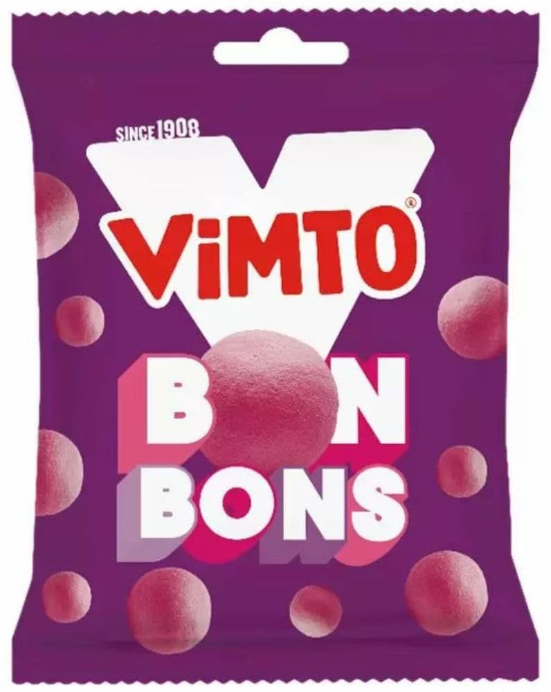 Vimto Bon Bons Bag | Vimto Flavour Chewy Sweets